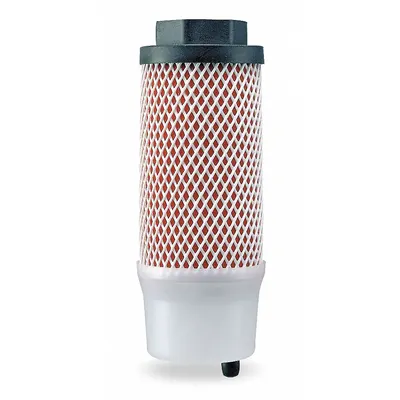 WILKERSON Exhaust Muffler: 1 in NPT, 110 cfm, Borosilicate Cloth, 25 dBA NRR - Pneumatic Exhaust Silencers / Mist Eliminators
