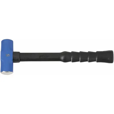 NUPLA Soft-Face Drilling Hammer: Fiberglass Handle, 4 lb Head Wt, 1 5/8 in Dia - Soft-Face Drilling Hammers