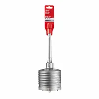 MILWAUKEE SDS-MAX Core Bit: SDS Max Shank, 4 in Core Dia, 3 in Core Body Lg, 11 3/8 in Overall Lg (MPN 48-20-5432)