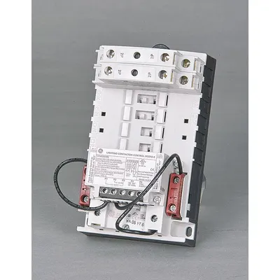 GE Lighting Magnetic Contactor: 4 Poles, 120V AC, 30 A - Mechanically Held Lighting Contactors
