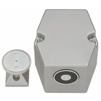 Electromagnetic Door Holder: Floor - Mounted, Aluminum (MPN SEM7820 AL)