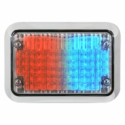 CODE 3 Perimeter Light: Emergency Vehicle Perimeter Light, Blue/Red, 6 W Watt - Emergency Vehicle Perimeter Lights
