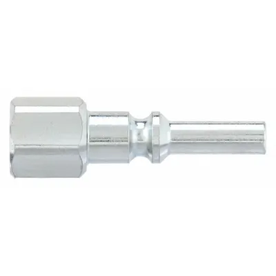 PARKER Quick Connect Hose Coupling: 1/4 in Body Size, 1/4 in Hose Fitting Size - Lincoln Steel Quick-Connect Air Coupling Plugs