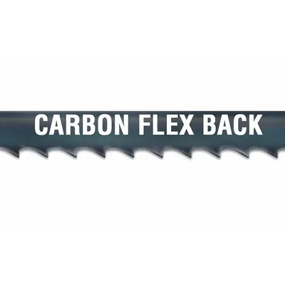 MORSE Band Saw Blade: Carbon Steel, 9 ft 10 in, Flex Back - Wood-Cutting Blades for Curved Cuts