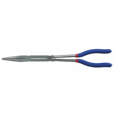 WESTWARD Long Nose Plier: 2 in Max Jaw Opening, 13 1/2 in Overall Lg, 3 7/8 in Jaw Lg - Long-Reach Needle-Nose Pliers