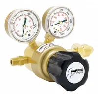 HARRIS Specialty Gas Regulator: Single Stage, CGA 350 Inlet, 1/4" NPT M Outlet, 15 psig (MPN KH1112)