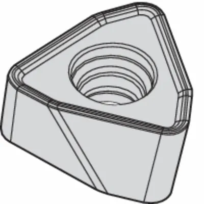 WIDIA Trigon Milling Insert: WOEJ080412SRMH (MPN 5544752) - Trigon (W) Indexable Milling Inserts