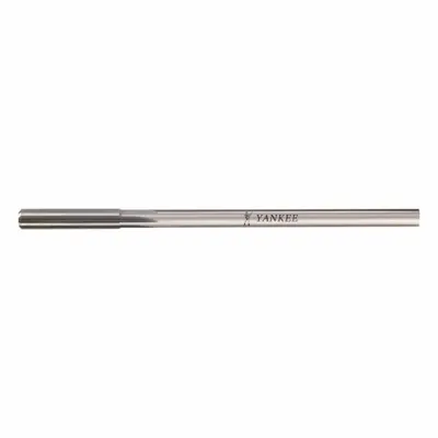 YANKEE Reamer: 0.1935 in Dia, #10, Straight Flute - Straight-Flute High-Speed Steel Chucking Reamers
