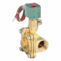 REDHAT Solenoid Valve: 2-Way, Normally Closed, 1 in Pipe Size, 110V AC/120V AC, Watertight, NBR Seal (MPN 8210G004MO)