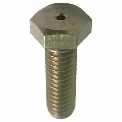 OEM Hex Head Cap Screw: Stainless Steel - 18-8 Stainless Steel Vented Hex Head Cap Screws