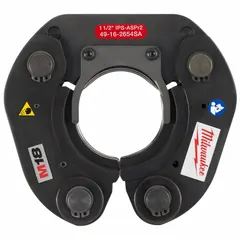 This press ring is designed for use with SmartPress and extended press tools to form leak-free connections on stainless steel pipe fittings. Constructed from stainless steel, it is suitable for 1-1/2 in pipe in plumbing and mechanical systems.