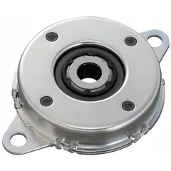 This gearless disk-type rotary damper from BANSBACH provides controlled motion damping with a clockwise rotation and a torque rating of 5.5 N-m. The steel body construction suits industrial applications such as conveyor systems, packaging machinery, and automated assembly lines where deceleration of rotating components, noise reduction, and impact prevention are required.