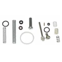 Repair kit containing gaskets, O-rings, and packings for Binks paint spray guns. Compatible with model 2100-2800-7. Used to replace worn seals and restore proper function in industrial finishing and coating applications