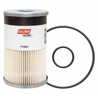 BALDWIN FILTERS Fuel Filter: Cartridge, 4 1/4 in Outside Dia, 11/16 in Inside Dia - Cartridge Fuel Filters