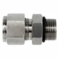 This straight compression fitting from the NS6400 series connects 1/4 in OD tubing to 1/4 in pipe threads. Made of stainless steel, it is compatible with Parker CPI fittings. Clean & Bagged for critical-service applications in instrumentation and process systems
