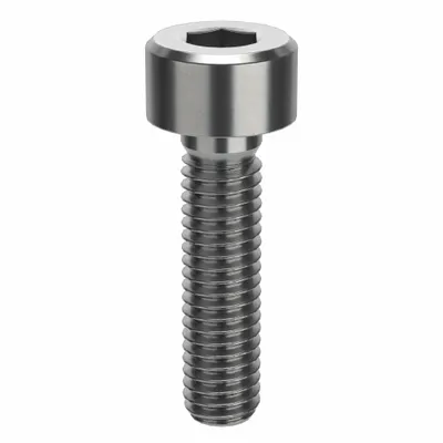 AMPG Socket Head Cap Screw: M3x0.50 Thread Size, 12 mm Lg, Std, Plain, Stainless Steel - Metric System Standard Socket Head Cap Screws