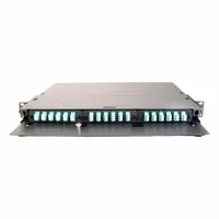 Patch Panel: 1 Rack Units, 3 Ports, Flat, PoE, Not Numbered, Front & Top Access, Unequipped (MPN LGX-APP11-2D-1U)
