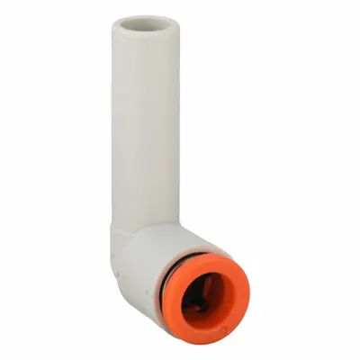 SMC KQ2L12-99A Push-to-Connect Elbow Fitting, 12 mm OD x 12 mm OD, Brass - Polybutylene & Brass Tube Fittings