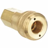 WEATHERHEAD Quick Connect Hose Coupling: 3/8 in Body Size, 3/8 in Hose Fitting Size, Push-to-Connect (MPN 4200)