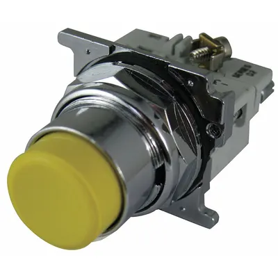 EATON Extended Push Button Operator: Non-Illuminated, Extended Profile, Metallic - Extended-Length Push Buttons