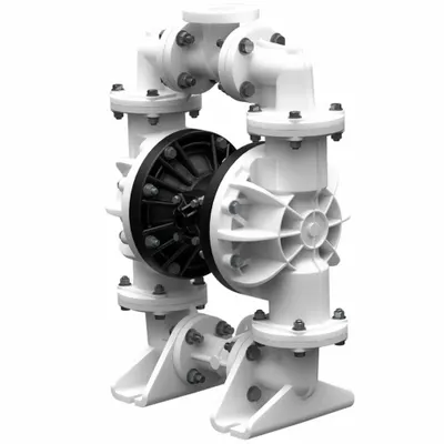 SANDPIPER S20B1S2TAUS600 Stainless Steel AODD Pump, 2 in Flange, 200 gpm - Stainless Steel Housing AODD Pumps