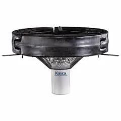 Surface aerator for pond and lake aeration. Operates on 240V AC with a 2 hp motor. Includes a 100 ft power cord. Suitable for freshwater bodies up to 2 acres.