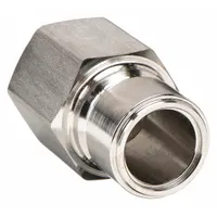 The SNAP-TITE EA Series hydraulic quick-connect coupling plug (MPN SPEAN12-12F) features a 316 stainless steel body and a nitrile seal. Designed for quick, leak-free connection and disconnection in hydraulic systems, it is suitable for use with petroleum-based fluids in mobile equipment and industrial machinery