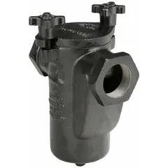 Cast iron basket strainer with 304 stainless steel screen (0.062 in openings) and Buna-N gasket. Single NPT 1/2 in connection for water service. Removes debris from piping systems to protect downstream equipment.