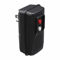 APPROVED VENDOR Plug-In GFCI: Manual Reset, 3, 5-15P Plug, 15 A Current, 125V AC, Non-NEMA, Black (MPN 875LD2)