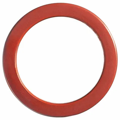 USA INDUSTRIALS FEP Cam & Groove Gasket, 1-1/2 in, Red, Encapsulated - FEP Cam & Groove Gaskets