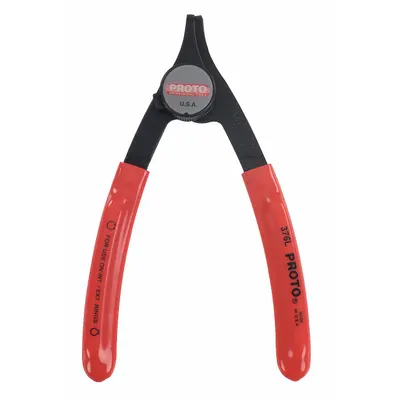 PROTO Retaining Ring Plier: External/Internal, For 13/16 in to 3 in Bore Dia - Convertible Retaining-Ring Pliers