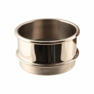 COLE-PARMER Sieve Pan: 3 in Overall Dia, Stainless Steel - Sieve Pans