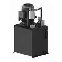 MONARCH Hydraulic Power Unit: 4.5 gpm, 1,600 psi Max. Pressure, 5 hp, 15 gal Reservoir Capacity (MPN T3VC405C02F1-01)