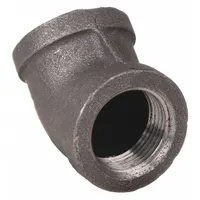 Metal Pipe Elbow: 1 in x 1 in, Threaded x Threaded, Class 150, 300 psi @ 150° F, 45° Elbow (MPN 0310023809)