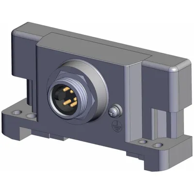 SMC EX600-ED3 End Plate for S0700/SV1000/2000/3000/SY/VQC1000/2000/4000 Series - Fieldbus Module Accessories
