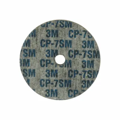 SCOTCH-BRITE CP-UW Unitized Wheel: 6 in Dia x 1/4 in W - Deburring Wheels for Stainless Steel & Nickel Alloys