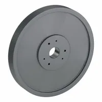 APPROVED VENDOR V-Belt Pulley: 3V2500, 6 Groove, 25 in OD, Bushed Bore, E, For 3V/3VX Belt Section (MPN 63V2500E)