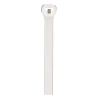 PANDUIT Cable Tie: 15 1/2 in Nominal Lg, 4 1/4 in Nominal Max. Bundle Dia., 0.18 in Wd, Std, 100 PK (MPN BT4S-C)