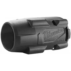 A protective boot designed to fit over compatible impact wrenches, shielding the tool housing from impacts, debris, and wear during use. Helps absorb shocks and reduce damage in heavy-duty job site conditions.