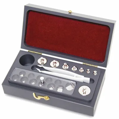 RICE LAKE WEIGHING SYSTEMS Metric Calibration Weight Kit - Metric Calibration Weight Kits