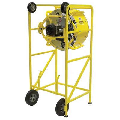 TEMPEST Hazardous-Location Fan: 24 in Blade Dia, 115/208 to 230V AC, Mobile, 1 hp - Hazardous-Location Industrial Floor Fans
