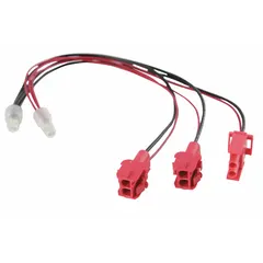 This 9V DC power cable is designed for use with BESTCARE Series 3792 electronic faucets. It includes a 3 ft length of 22-gauge black wire and has an overall length of 1 7/16 inches. The cable connects the sensor unit to the power source, enabling automatic water flow control.