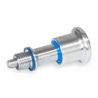 JW WINCO Indexing Plunger: Nonlocking, 316 SS, M12x1.5 Thread, 20 N to 36 N Nose Force (MPN 8170-6-B-FH-H)
