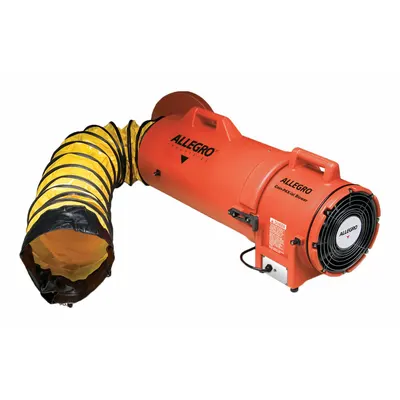 ALLEGRO 12 V DC Axial Blower & Ducting Combination Unit - Axial Blower & Ducting Combination Units