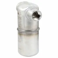 This corrosion-resistant inverted bucket steam trap automatically drains condensate from steam lines while preventing steam loss. It features a 3/4 in FNPT connection, in-line configuration, and is designed for horizontal installation. Maximum capacity is 600 lb/hr at 400 psi and 800°F. Strainer not included