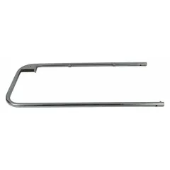 Replacement handle bar designed to fit Dayton brand material handling models 3KR46G and 3KR46H. Used for operating or maneuvering compatible equipment in industrial settings.