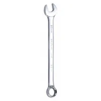 WESTWARD Combination Wrench: Alloy Steel, Chrome, 22 mm Head Size, 11 1/2 in Overall Lg, Offset