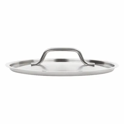 VOLLRATH Stainless Steel Cover, 8 in Top Diameter, Silver, NSF Certified - Covers