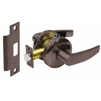 This SARGENT passage lever lockset (ANSI F75) features a 6500 lever style in a Dark Oxidized Satin Bronze / Oil Rubbed Bronze finish. Constructed of bronze, it is ADA compliant and designed for interior doors where locking is not required, such as closets or hallways in commercial buildings