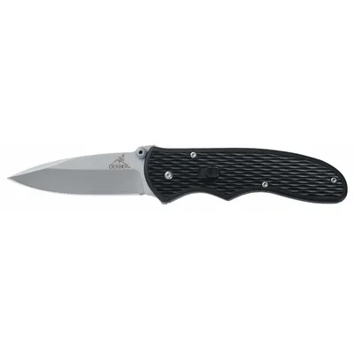 GERBER Folding Knife: 3 in Blade Lg, 4 1/4 in Closed Lg, 7 1/4 in Overall Lg, Plastic - Assisted-Opening Folding Knives